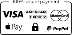 100% secure payment